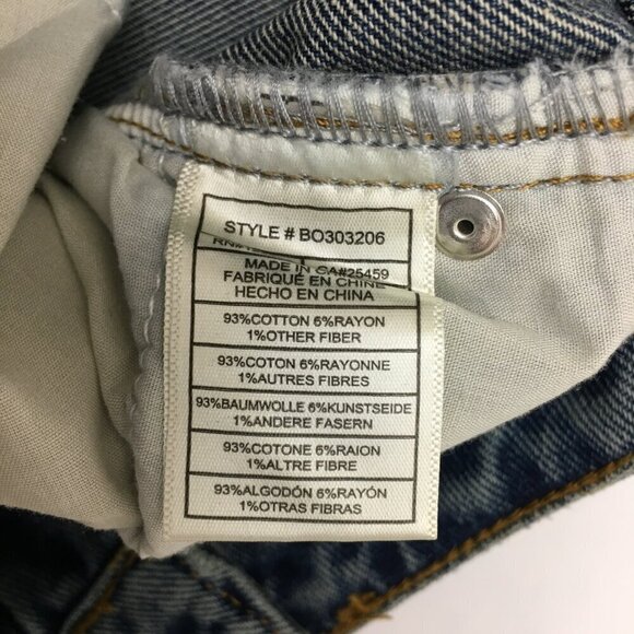 NEW Steve Madden Jeans Noelie Wide Leg Cuffed Jeans size 25 length 27" - Picture 7 of 11